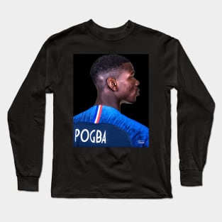 PAUL POGBA / PORTRAIT PAINT Long Sleeve T-Shirt